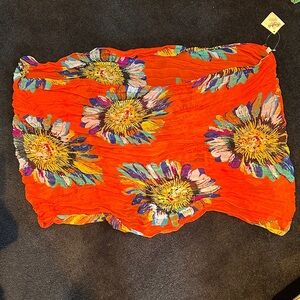 Vibrant Floral Infinity